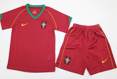 Portugal 1a Equipación 2006 - NIÑOS